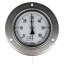 Термометр манометрический V70.50.100, 0...60 °C, накидная гайка, G3/4 внутр., 100х8 мм, капилляр 1 м (36799508)