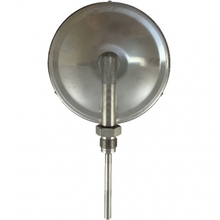Термометр биметаллический R52.160/2, 0...160 °C, G1/2B, 80x8 мм, нерж. сталь, кл. 1 (36790966) фото 1805