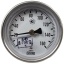 Термометр биметаллический A50.10.063, 0...160 °C, G1/2B, 60x9 мм, медный сплав, кл. 2 (36523012)